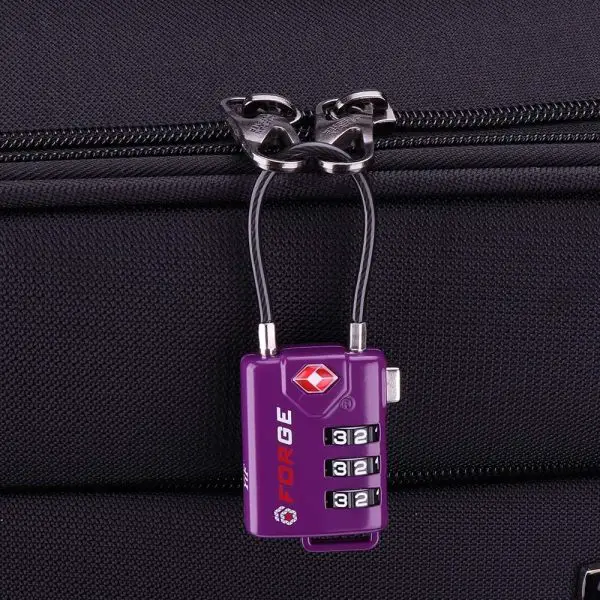 Travel Luggage Combination Lock For Zipper Bag,mini Lock Alloy