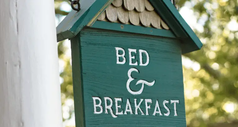 What’s the difference between a hotel and a bed and breakfast?