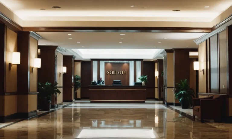 Are Hotels Really Sold Out When They Say They Are?