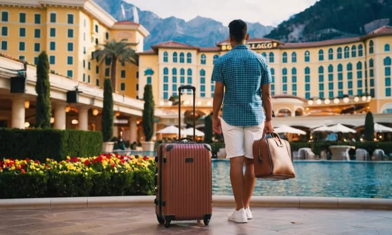 Can I Leave Bags At Bellagio? A Comprehensive Guide