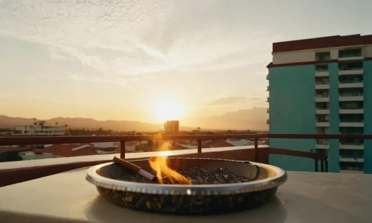 Can I Smoke On My Hotel Balcony In Mexico?