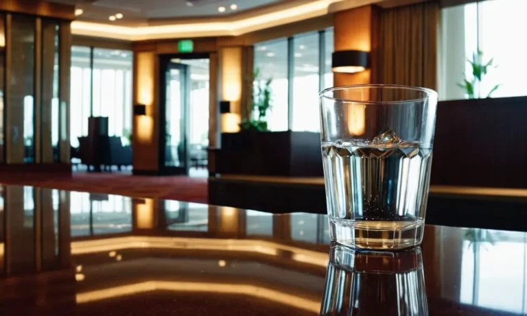 Can You Ask For Water At A Hotel? A Comprehensive Guide