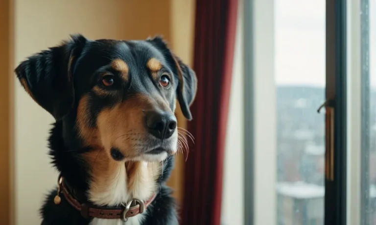 Can You Leave Dogs In Hotel Rooms Alone? A Comprehensive Guide