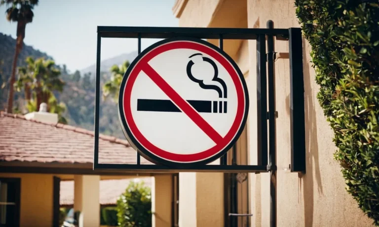 Can You Smoke At Hotels In California? A Comprehensive Guide