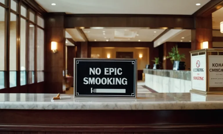 Can You Smoke In Hotels In Ohio? A Comprehensive Guide