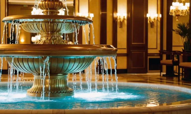 Do Hotels Have Water Fountains? A Comprehensive Guide