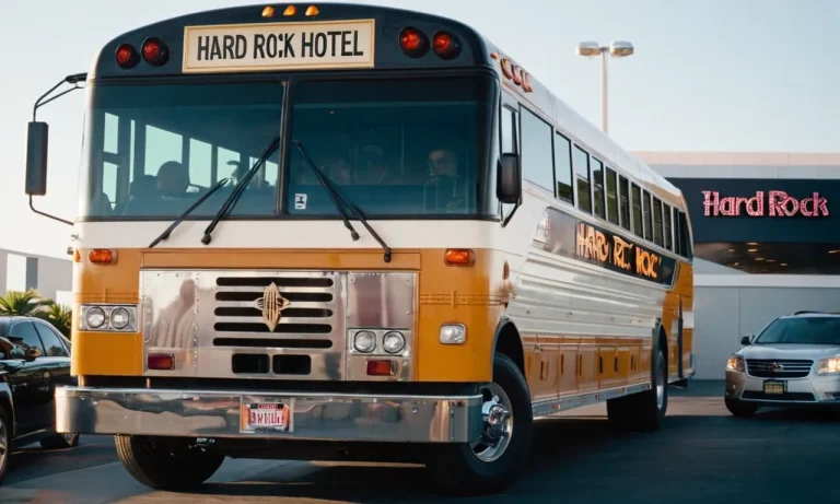 Does Hard Rock Hotel Have Shuttle To Airport? A Comprehensive Guide