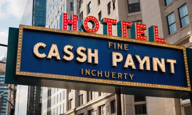 Hotels That Take Cash In Philadelphia: A Comprehensive Guide