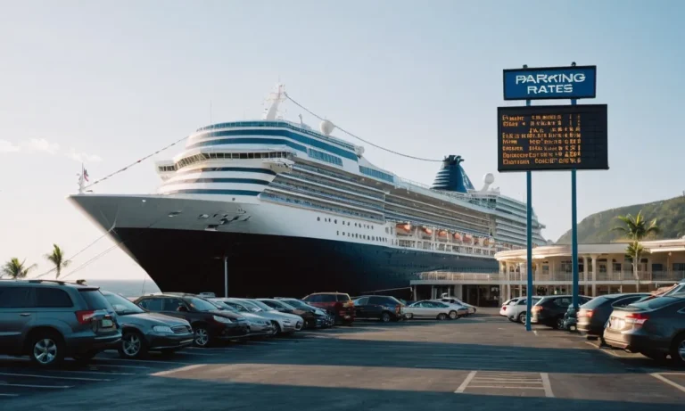 How Much Does It Cost To Park At Cape Liberty Cruise Port?