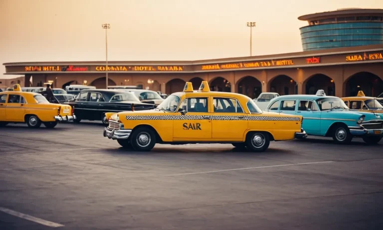 How Much Is A Taxi From Las Vegas Airport To Sahara Hotel?