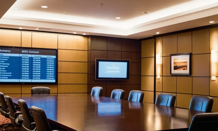 How Much Does It Cost To Rent A Hotel Conference Room?