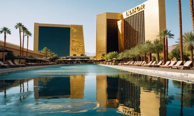 Is The Luxor Hotel Sinking? The Truth Behind The Iconic Las Vegas Pyramid
