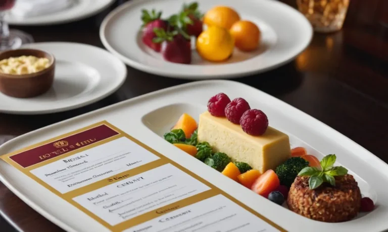 Usc Hotel Room Service Menu: A Comprehensive Guide