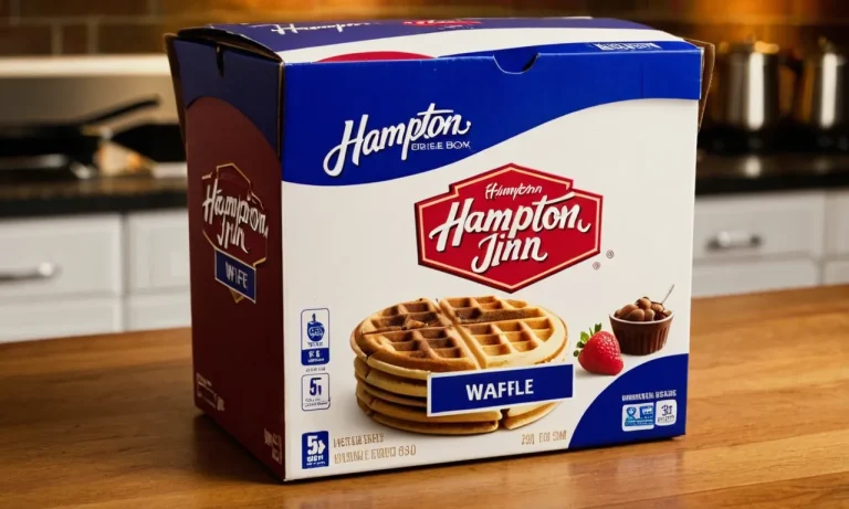 What Brand Of Waffle Mix Does Hampton Inn Use?
