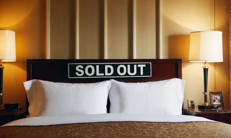 What Does Sell Out Mean In Hotel: A Comprehensive Guide