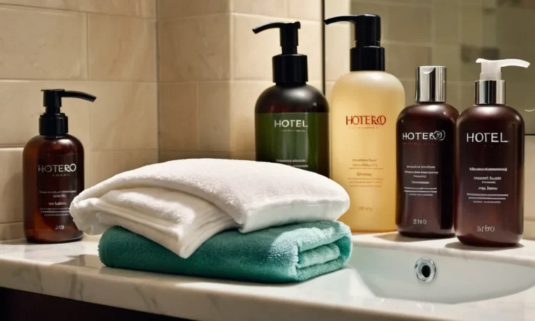 What Free Toiletries Are Available At Hotels?
