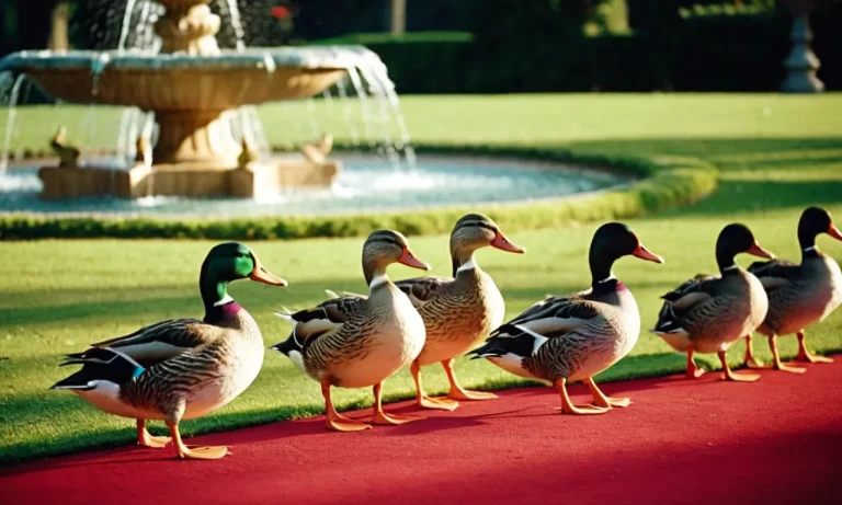 When Do The Ducks Walk At The Peabody Hotel?