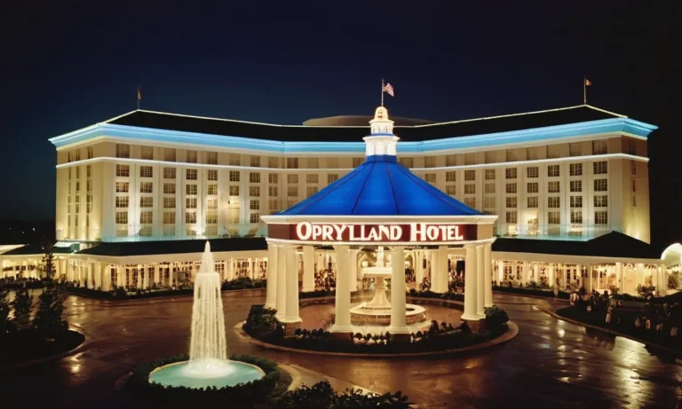 When Was Opryland Hotel Built? A Comprehensive Guide