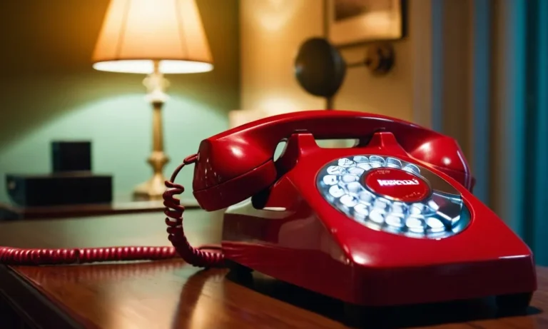 Why Is My Hotel Phone Blinking Red? A Comprehensive Guide