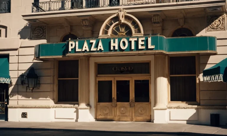 Why Is The Plaza Hotel Closed? A Comprehensive Guide