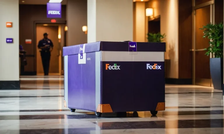 Will Fedex Deliver To Hotels? A Comprehensive Guide