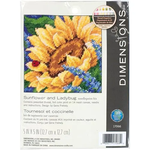 5x5 Inch Traditional Needlepoint