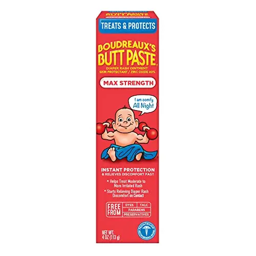 Diaper Rash Cream with 40% Zinc Oxide