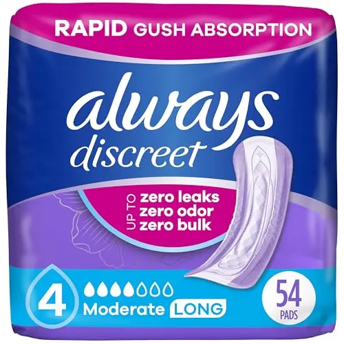Moderate Absorbency, Long Length