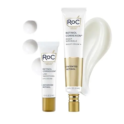 Retinol Night Cream + Eye Cream Duo