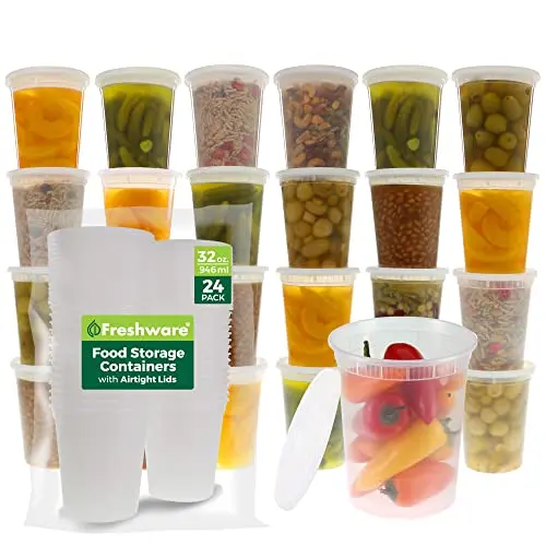 24-pack leak-proof storage system