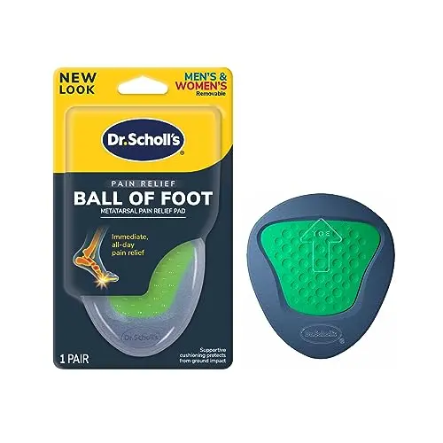 Targeted ball of foot cushioning inserts