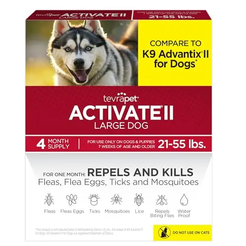 Large Dog (21-55 lbs) 4-Month Supply