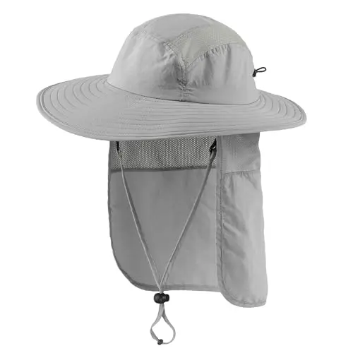 UPF 50+ Wide Brim with Neck Flap