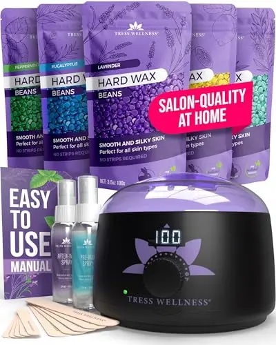 For Brazilian Wax - Easy to Use - For Sensitive Skin