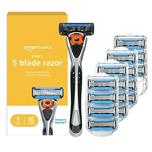 Men's Razor with Dual Lubrication
