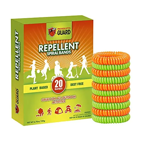 20 Pack DEET-Free Bands