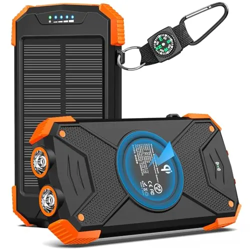 10,000mAh with Wireless Charging