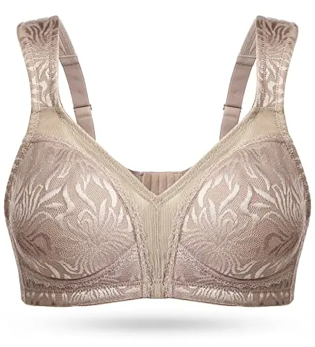 Wire-Free Plus Size Bra