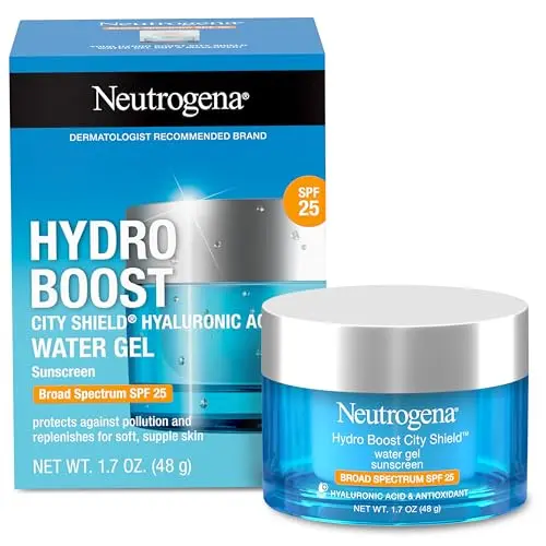 Water Gel Face Moisturizer with SPF 25