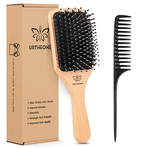 Natural wood handle with nylon ball tips