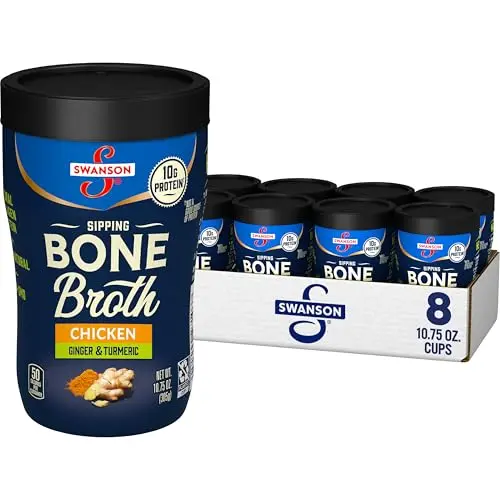 With Ginger and Turmeric 8 Pack