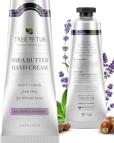 Organic Hand Cream with Lavender
