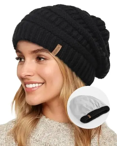 Fleece Lined Ski Cap
