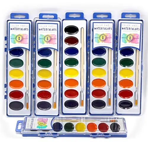 8 Colors Each, 6 Sets Total