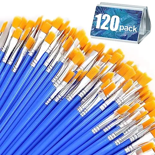 120 pcs Nylon Hair Brushes