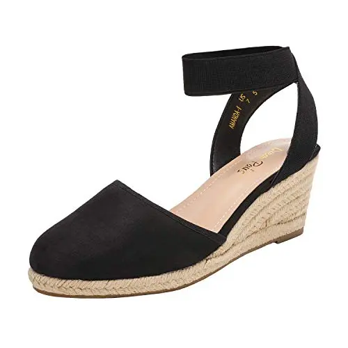 Closed Toe Elastic Ankle Strap