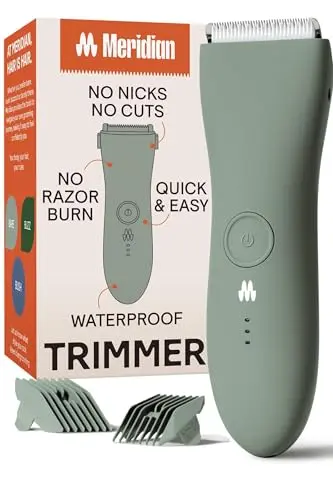 Electric Body & Pubic Hair Trimmer - Sage