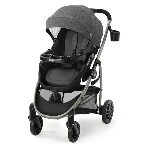 3-in-1 Convertible Car Seat Carrier to Toddler Stroller
