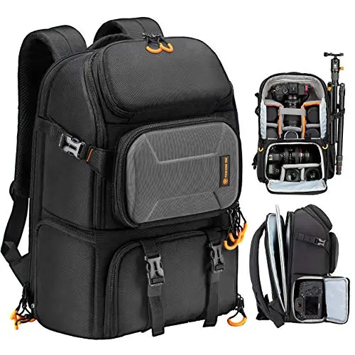 TARION 15L compact camera backpack with side access