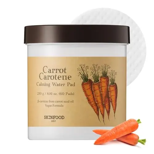 Korean Toner Pads with 15% Carrot Extract